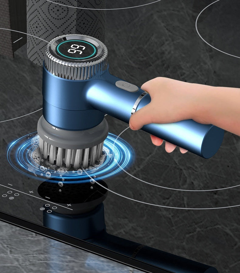 Brosse de Nettoyage Électrique Pro 3-en-1 – Édition 2026 avec Écran LED 💦