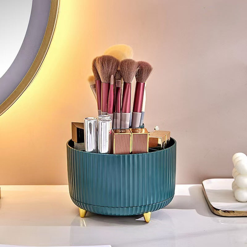 Organisateur de Maquillage Rotatif 360° – Élégance & Gain de Place 💄