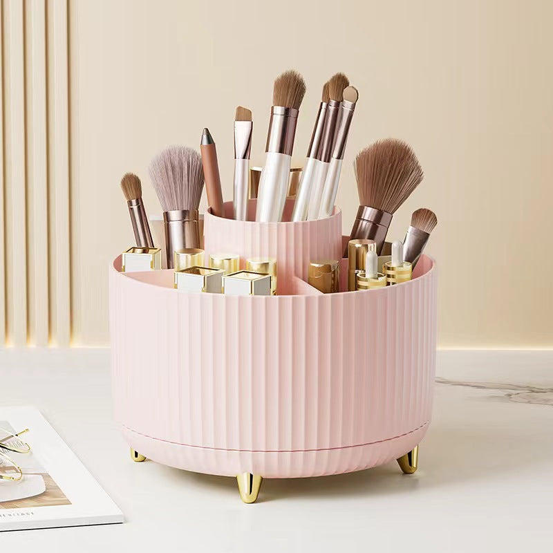 Organisateur de Maquillage Rotatif 360° – Élégance & Gain de Place 💄