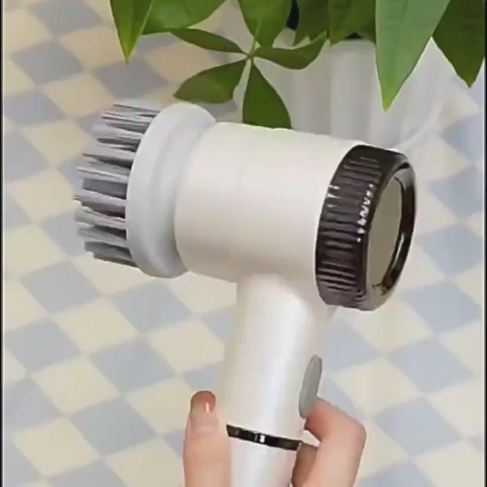 Brosse de Nettoyage Électrique Pro 3-en-1 – Édition 2026 avec Écran LED 💦