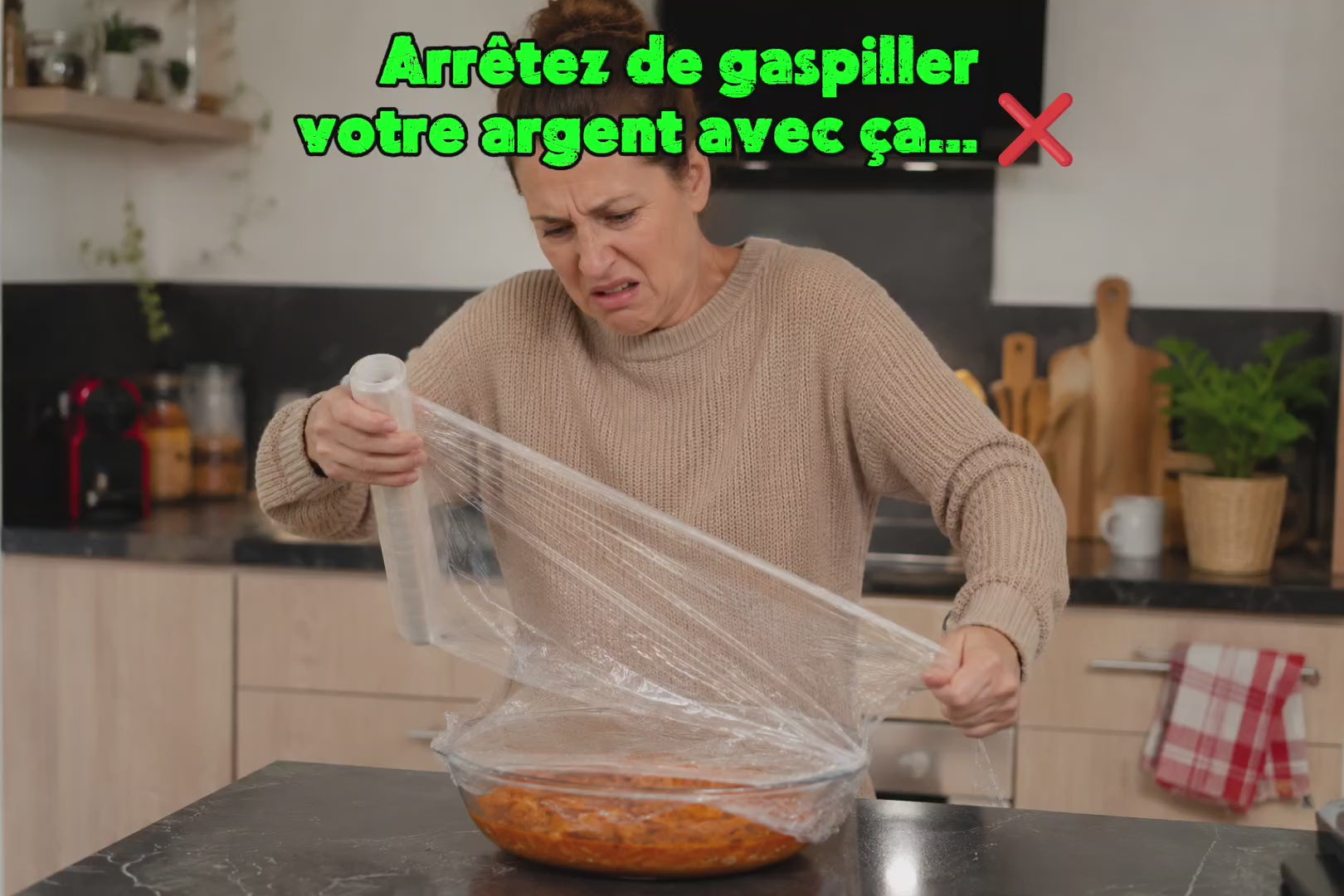 Couvercle en silicone extensible transparent vidéo