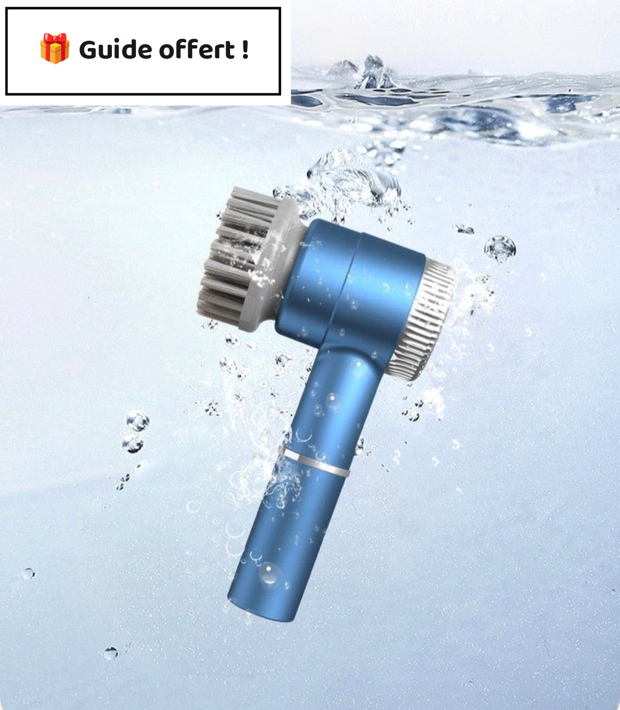 Brosse de Nettoyage Électrique Rotative 3-en-1 Sans Fil