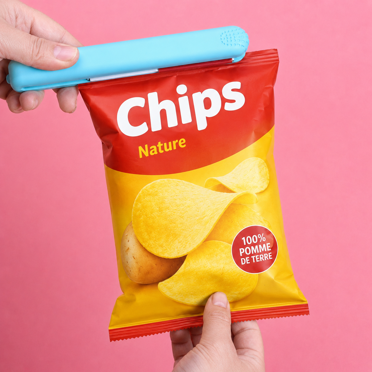 Mini Scelleuse Thermique de Sachets – Fraîcheur Préservée 🥬✨